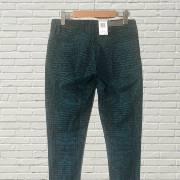 Calvin Klein Jeans Green and Black Print Pants - Picture 3 of 3